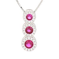 Halskette Urania Preziosi Dame in Silber Zircone P3590RB - P3590RB